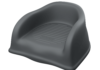FirstBIKE seat FirstBOOSTER Licorice Light1