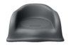 FirstBIKE seat FirstBOOSTER Licorice Light4